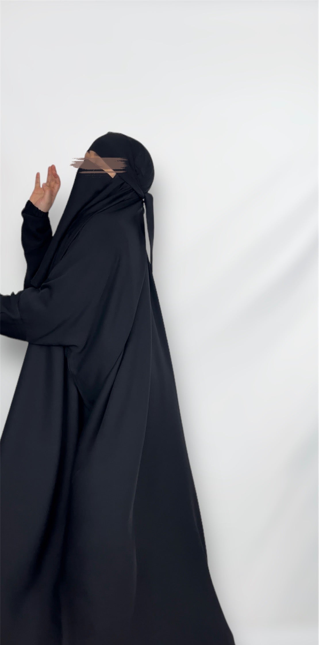 One Piece Nida Jilbab + FREE NIQAB