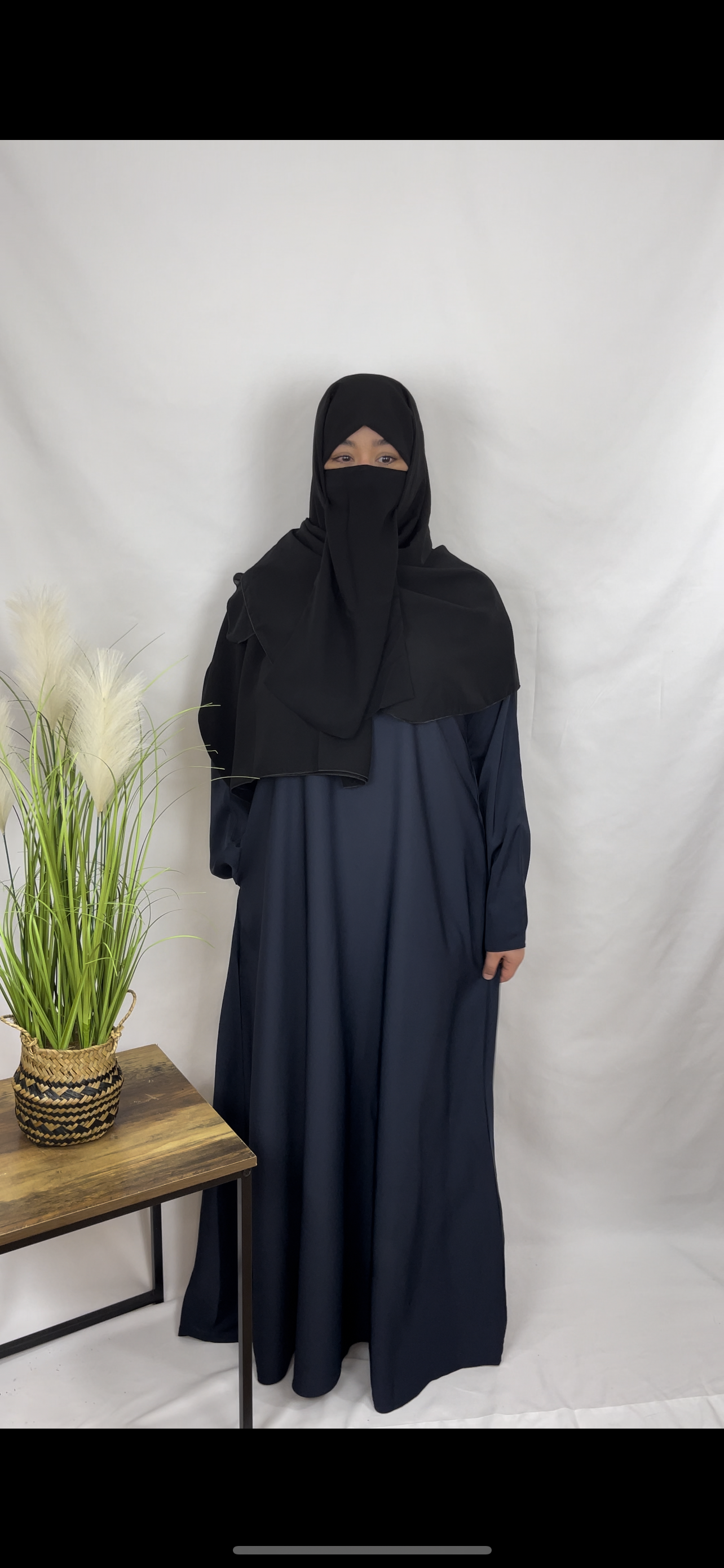 ROYAL BLUE ABAYA