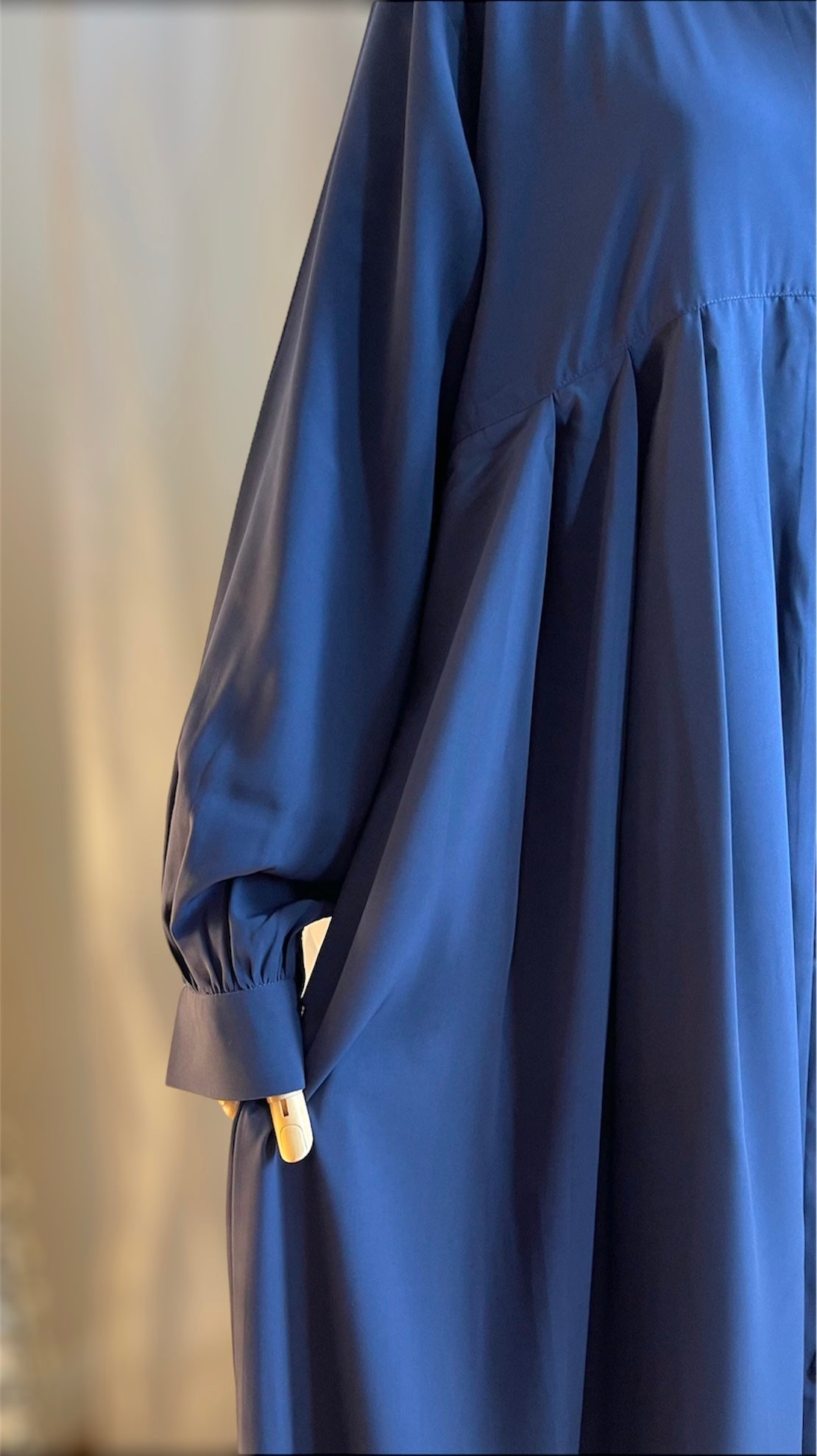 ABAYA FRONT BUTTON LAVENDER