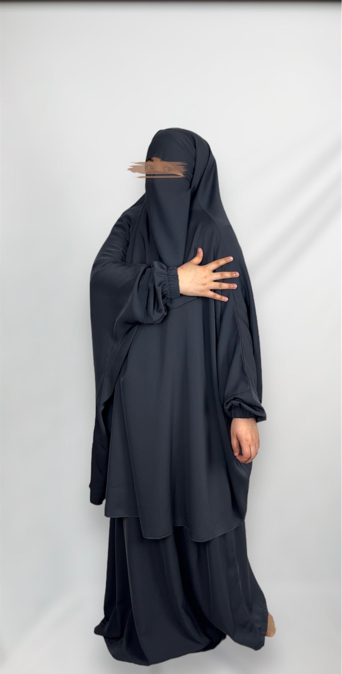 Two Piece Nida Jilbab + FREE NIQAB