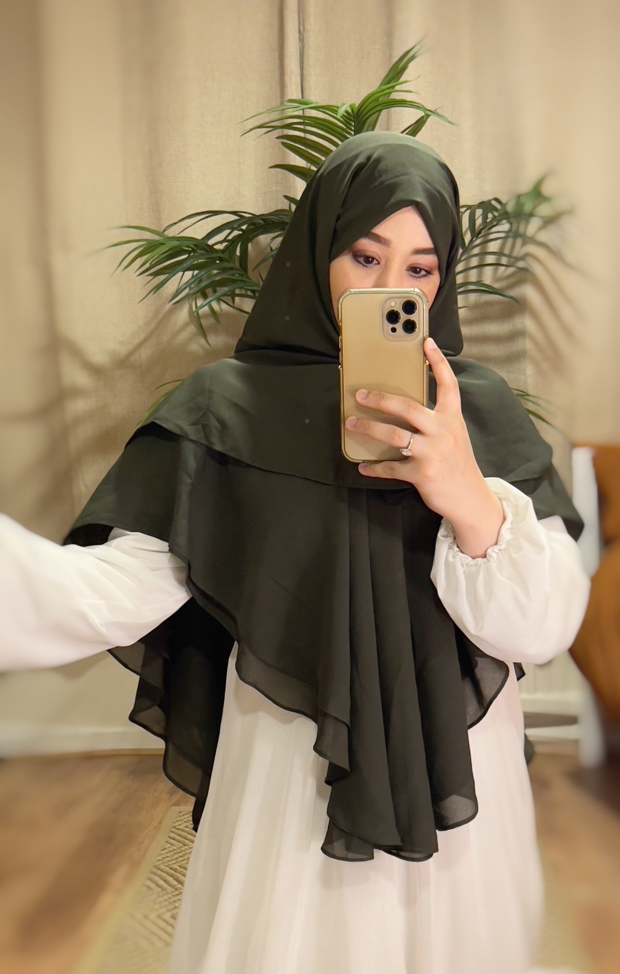Military Green Malàsia Khimar