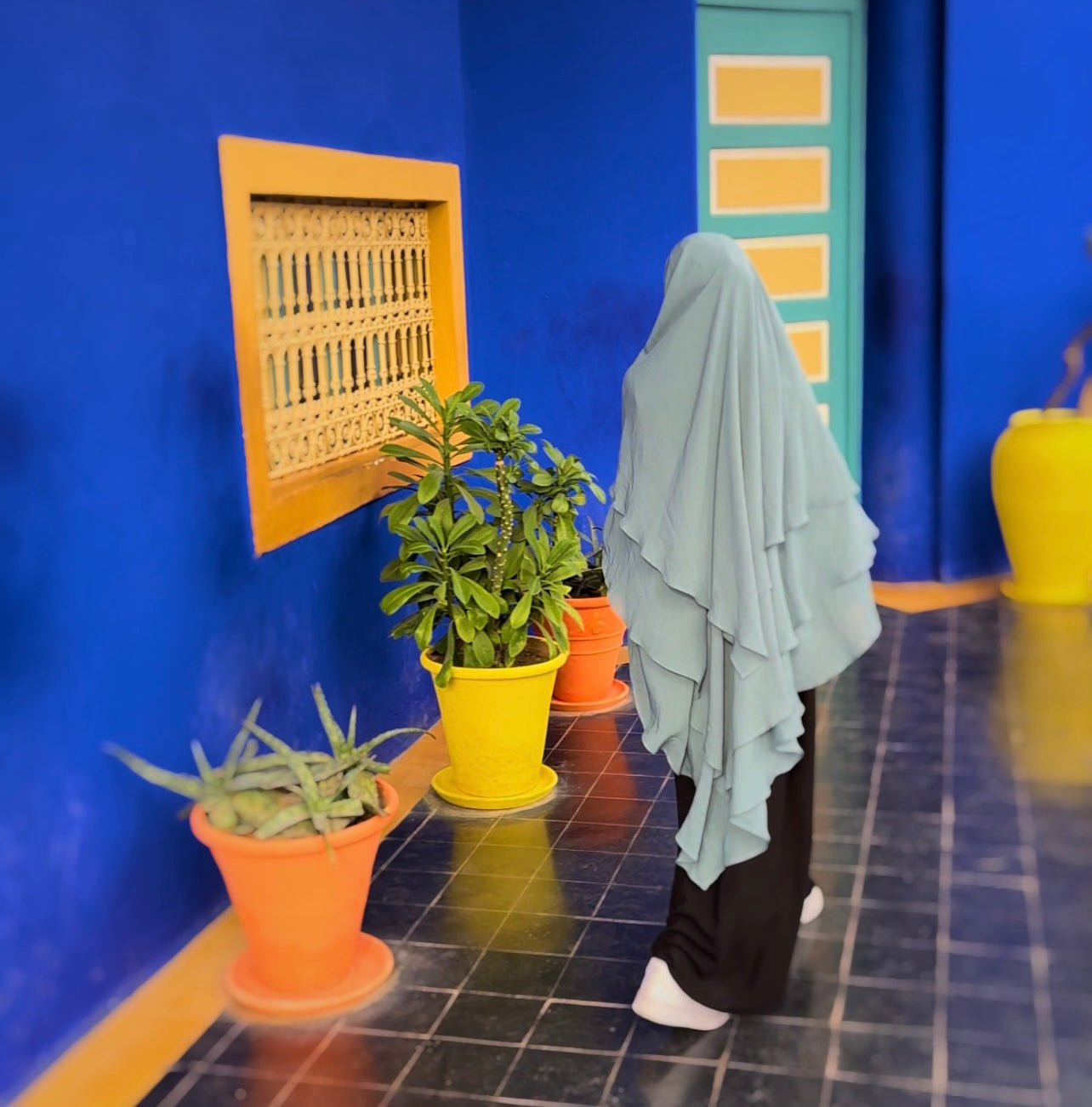 Dolce Sea Blue Khimar
