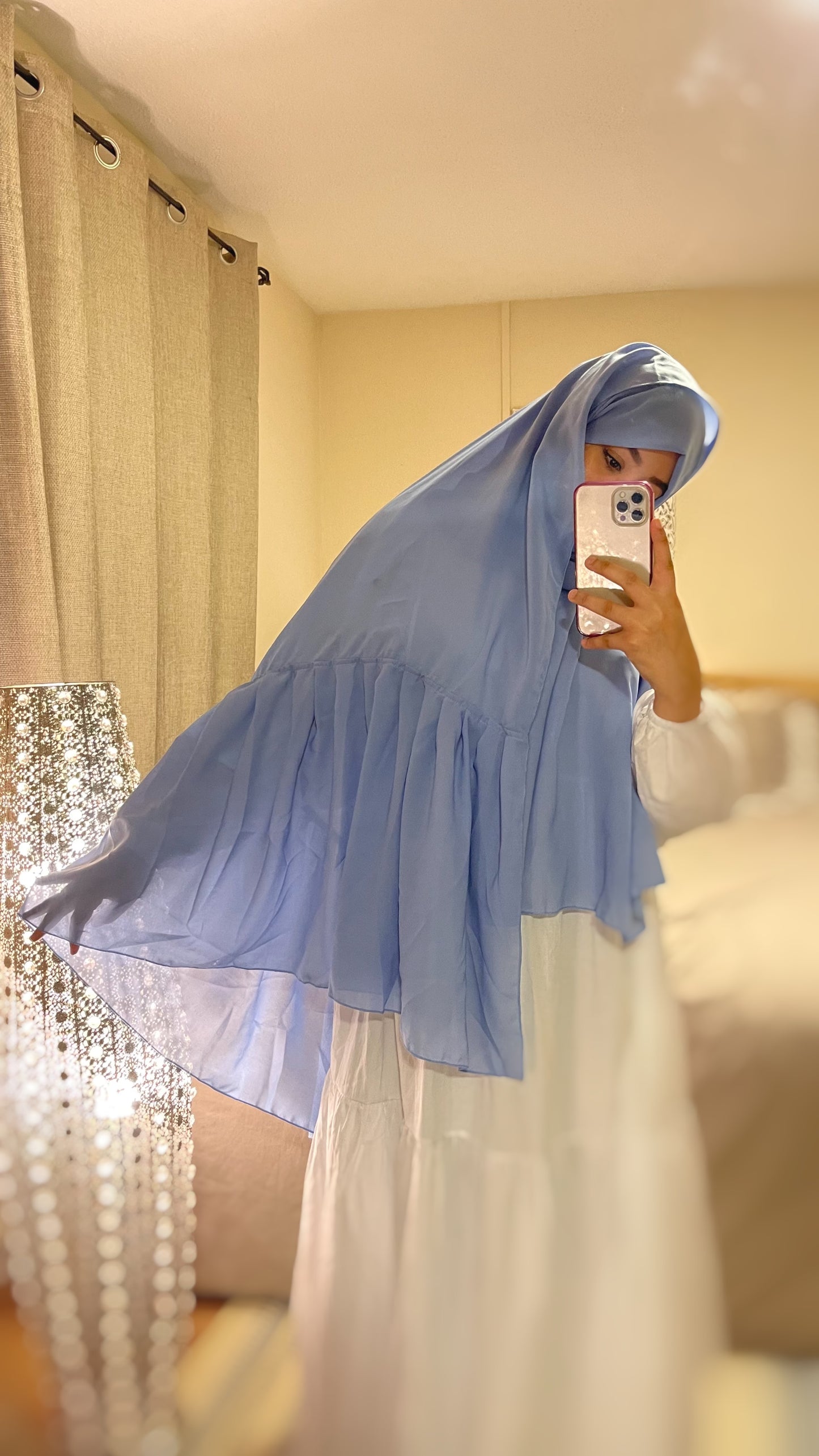 Maxi Sky Flouncy Hijab