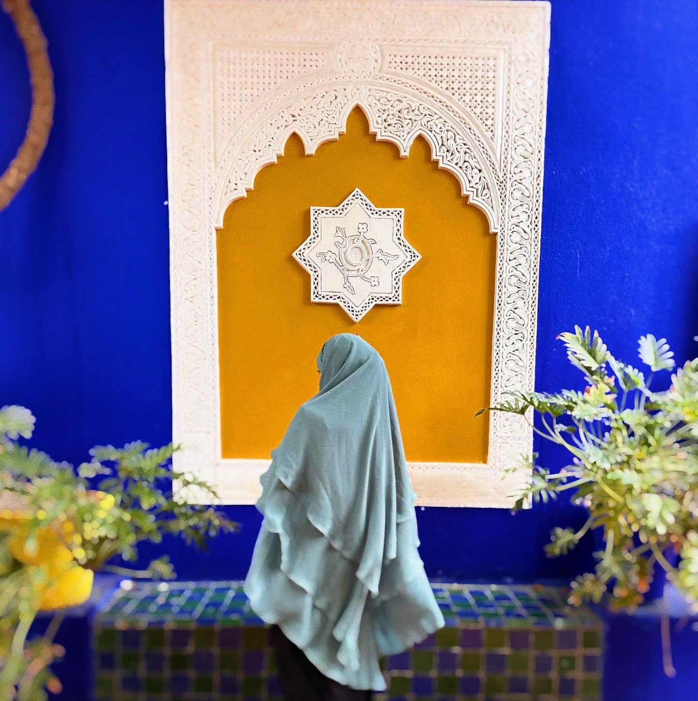 Dolce Sea Blue Khimar