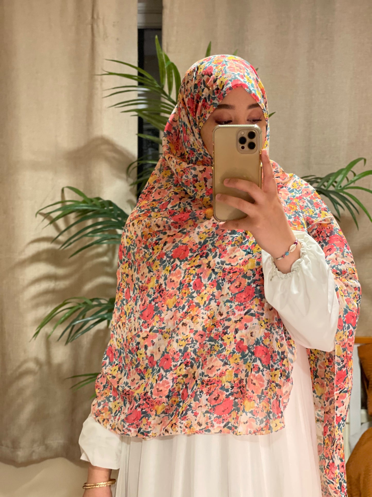 Maxi Floral Bright Hijab