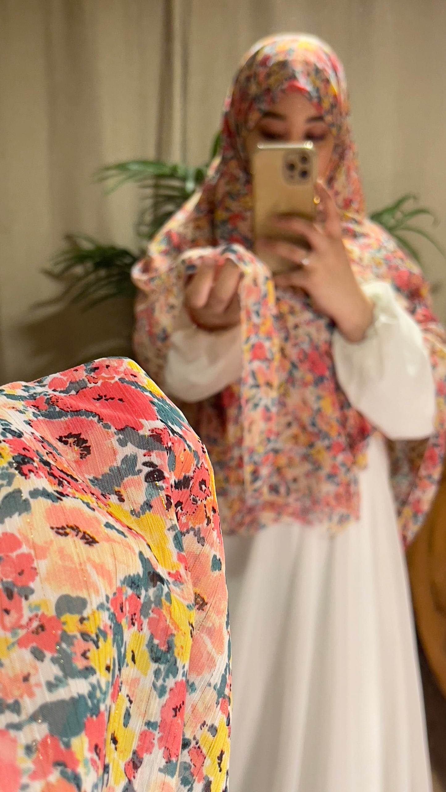 Maxi Floral Bright Hijab