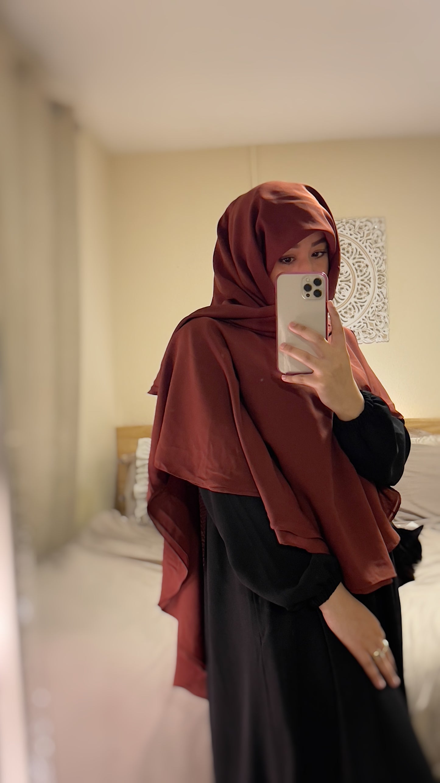 Burnt Umber Malàsia Khimar