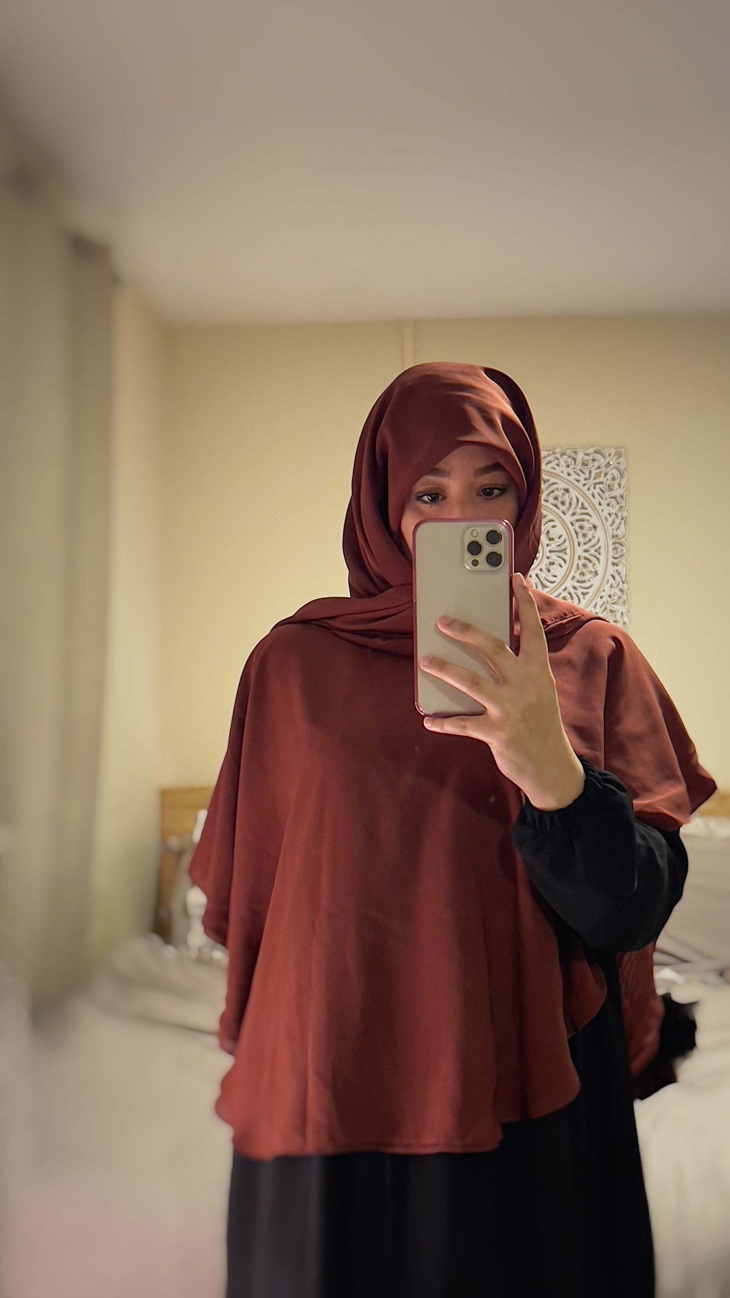 Burnt Umber Malàsia Khimar